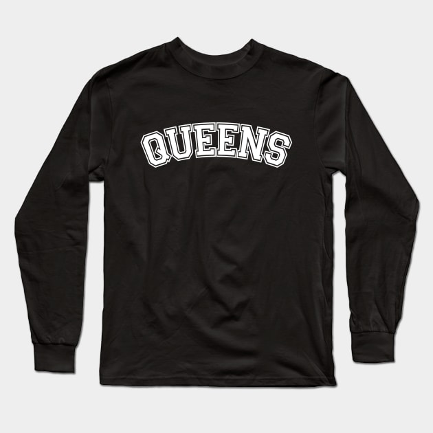 QUEENS, NYC Long Sleeve T-Shirt by forgottentongues